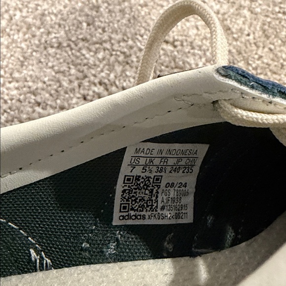 Adidas SL 72 OG Mineral Green/Off White Womens Sz 7 - Picture 11 of 12